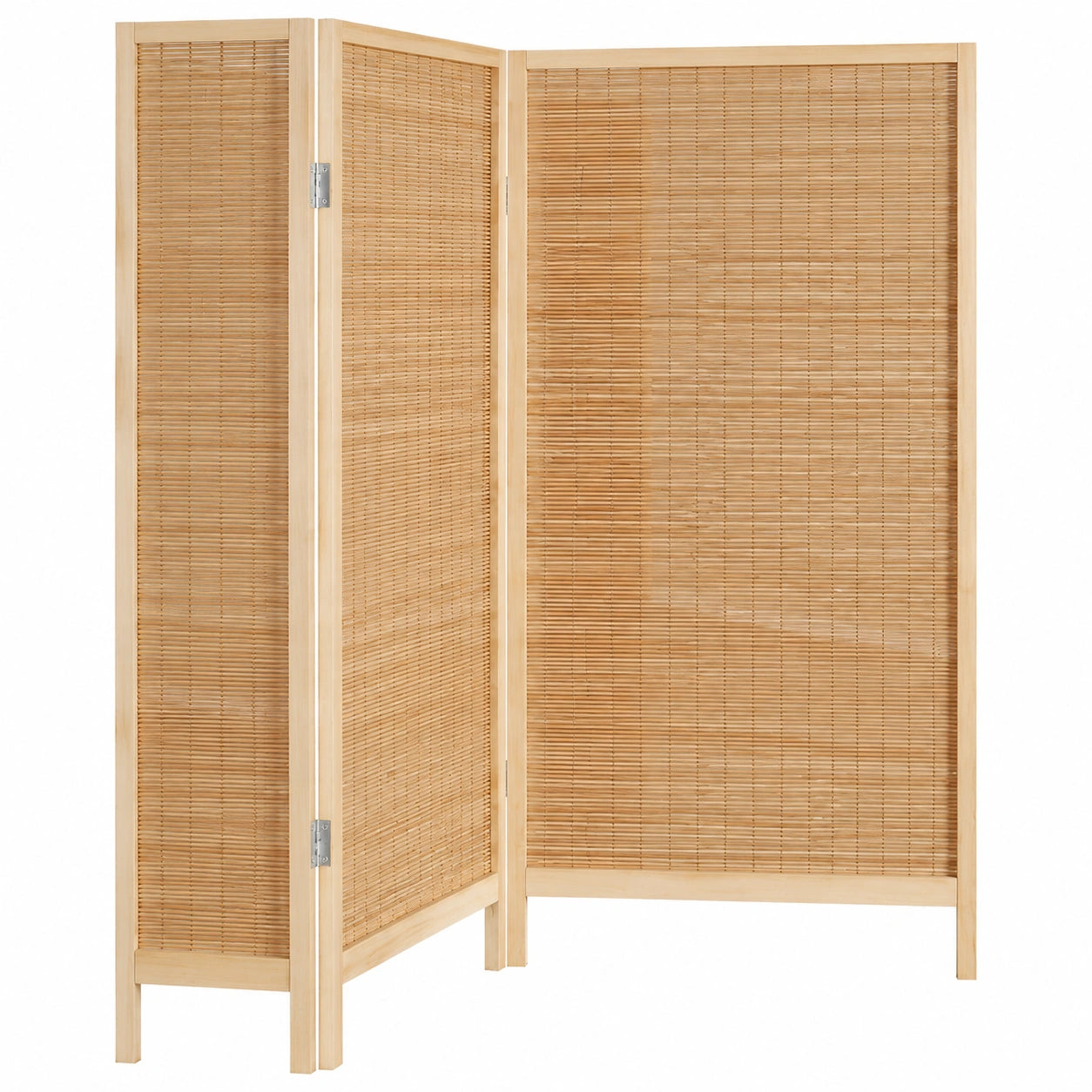 Separador de ambientes portátil de 4 paneles para casa y oficina, ideal para privacidad y división, 130 cm de altura