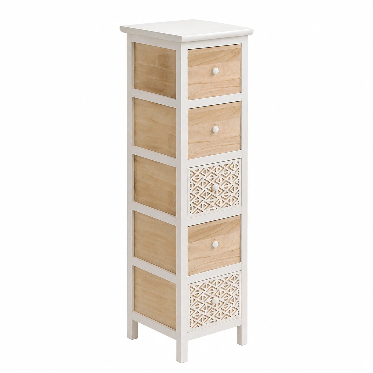 Cajonera Solany Estrecha con 5 Cajones - Muebles Auxiliares