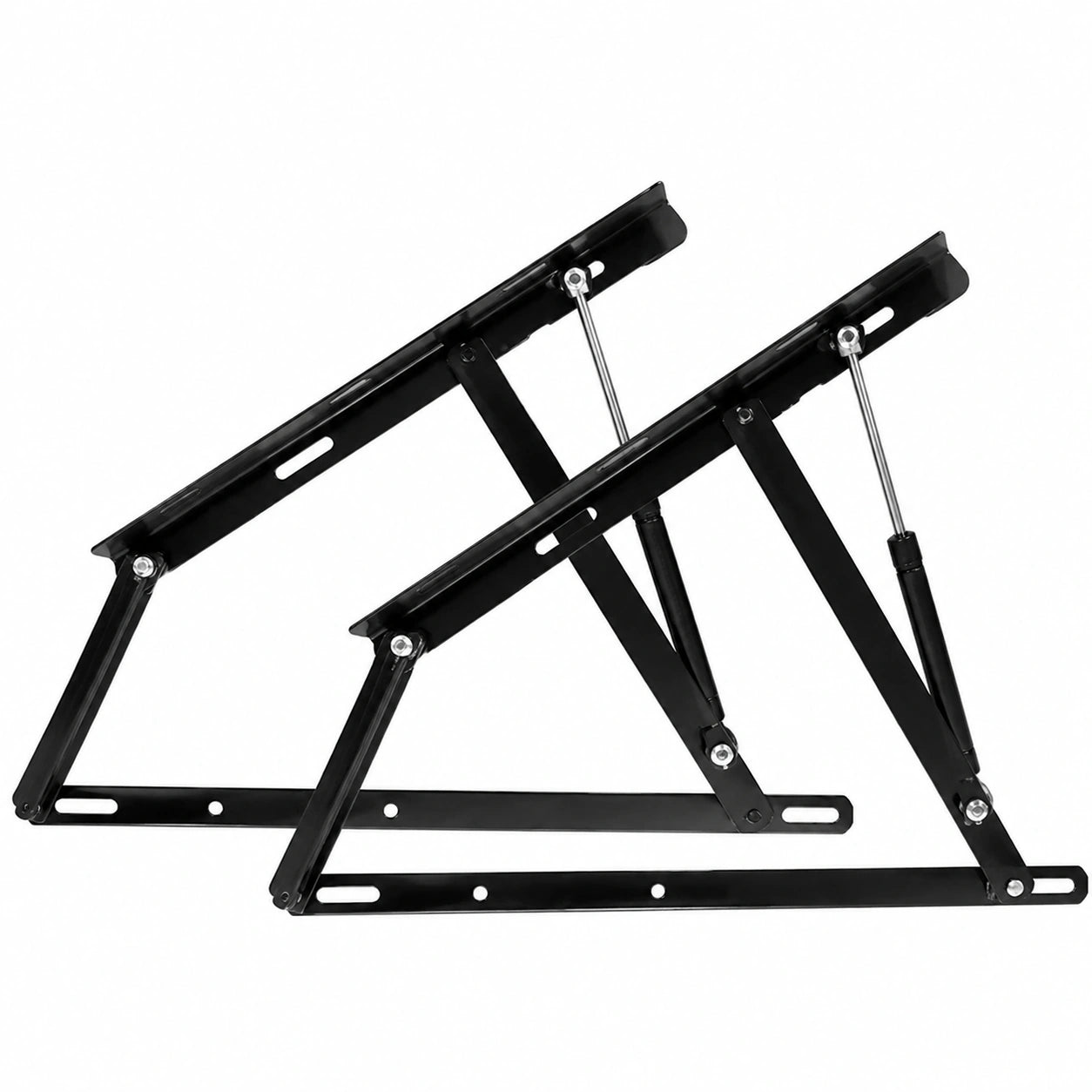 Juego de 2 Elevadores con Amortiguadores para Canapé Abatible de 105/120 cm - 1150N